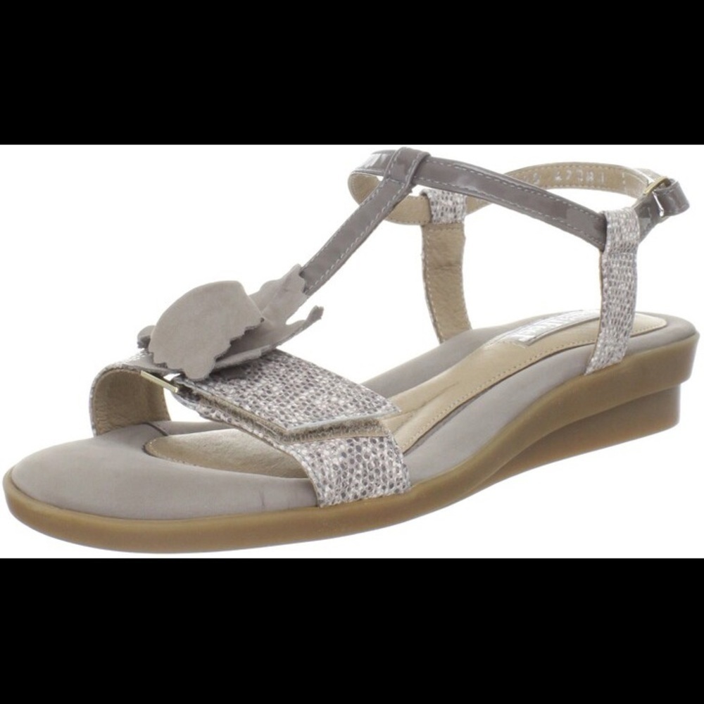 Beautifeel Molly Clay Suede T-strap sandals